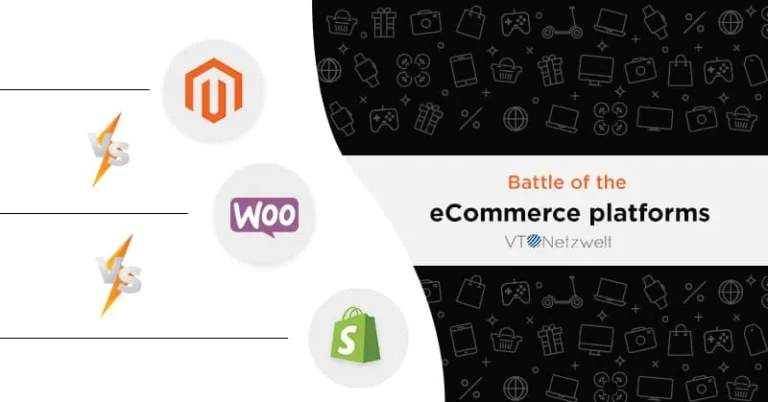 Magento vs. Shopify vs. Woocommerce